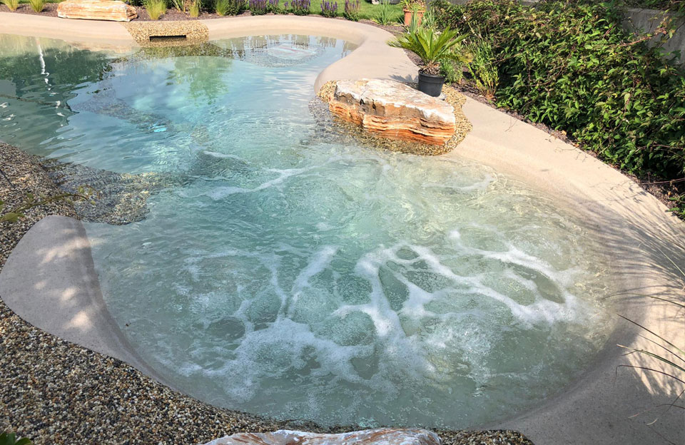 Imagen de piscina de arena
