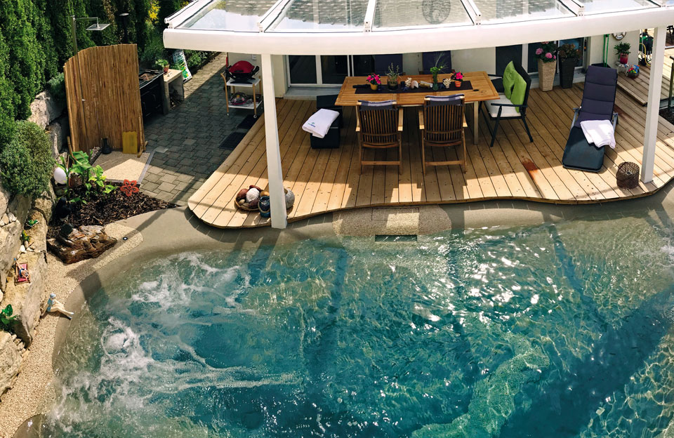 Imagen de piscina de arena