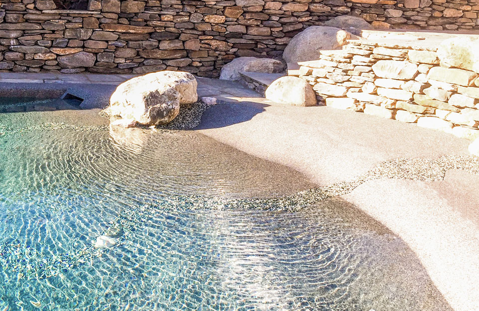 Imagen de piscina de arena